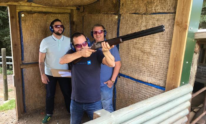 Clay Pigeon Shooting at Taff Valley